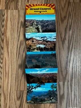 Vintage Six Pix Grand Canyon National Park Souvenir Postcards